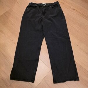 Abercrombie & Fitch Loose High Rise Curve Love jeans